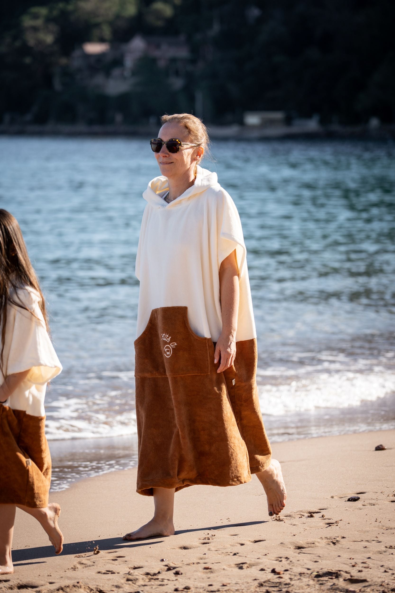 Poncho de bain adulte fabrication Française